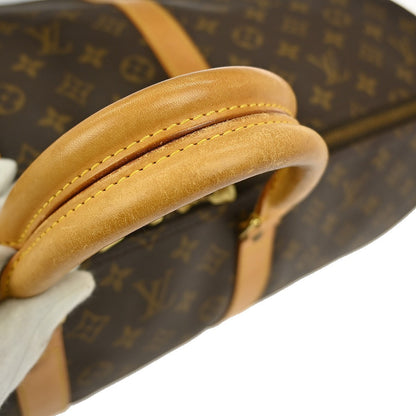 Louis Vuitton Keepall Bag Monogram Canvas, BROWN, CANVAS, Travel bag