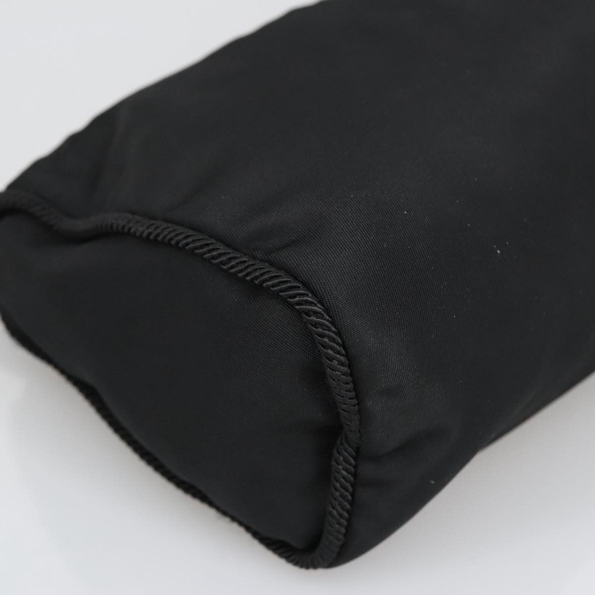 Prada Zip Pouch Tessuto, BLACK, NYLON, Clutche & pouche