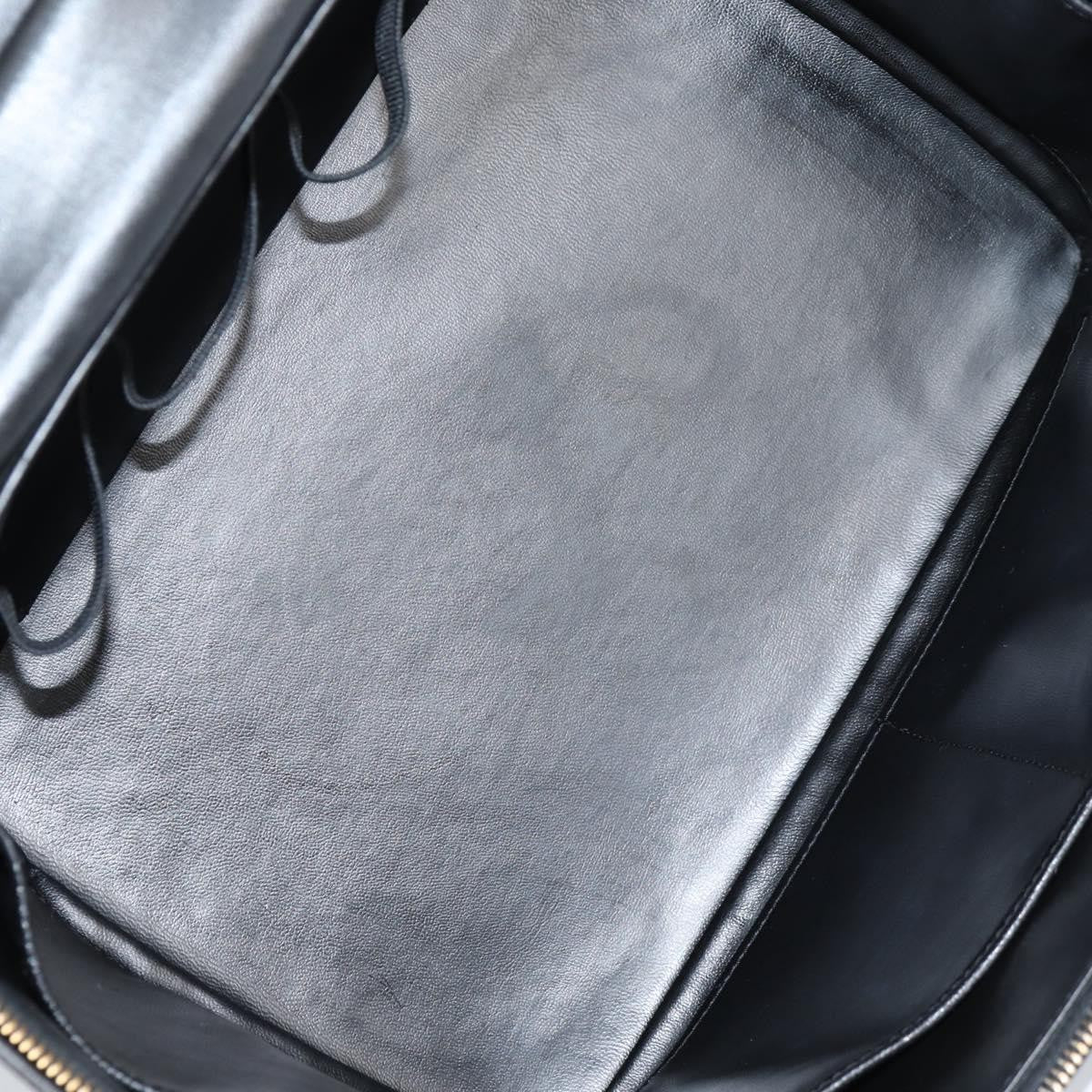 Chanel Vintage Timeless Vanity Case Caviar, BLACK, LEATHER, Toiletry Case