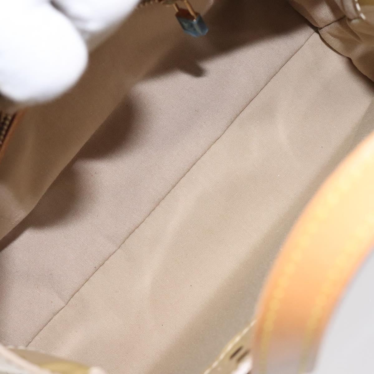 Louis Vuitton Reade Handbag Monogram Vernis, BEIGE, PATENT_LEATHER, Handbag