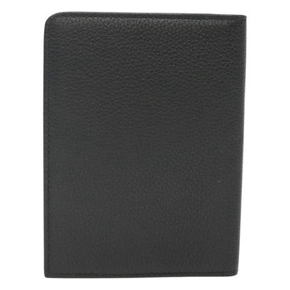 Christian Dior Bifold Card Holder Leather, BLACK, LEATHER, Card Holders