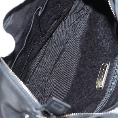 Salvatore Ferragamo Vala Shoulder Bag Leather, BLACK, LEATHER, Shoulder bag