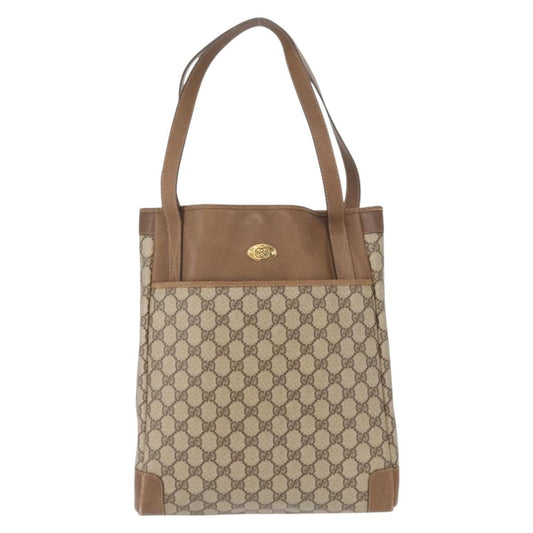 Gucci Vintage tote Canvas, BEIGE, CANVAS, Tote bag