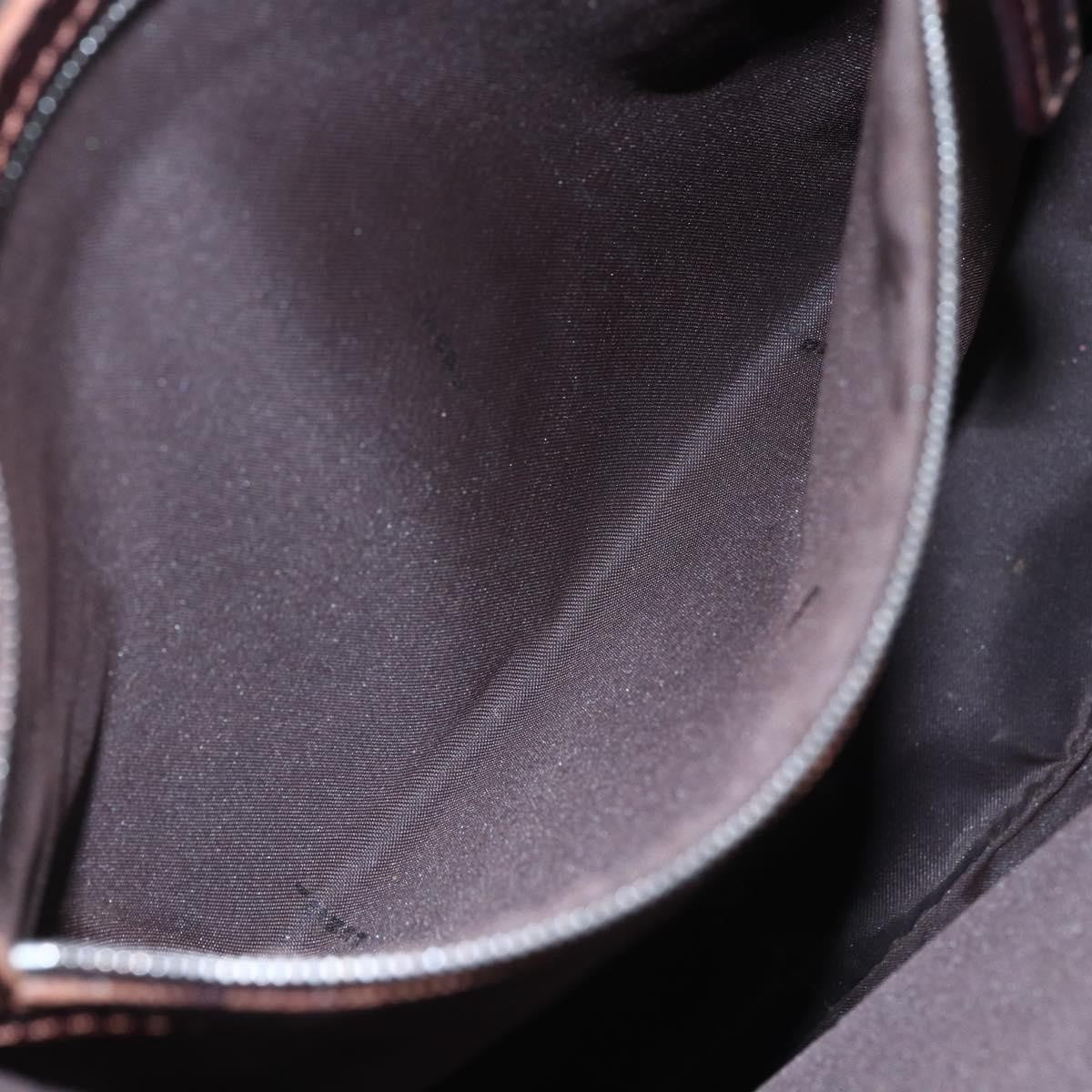 Fendi Vintage Open Tote Zucca Canvas with Leather, BLACK, CANVAS, Tote bag