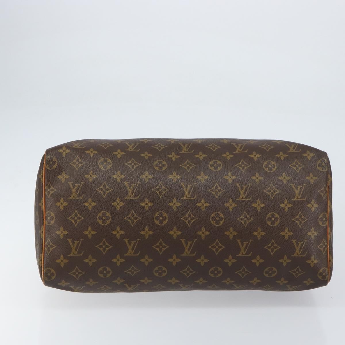 Louis Vuitton Speedy Handbag Monogram Canvas, BROWN, CANVAS, Handbag