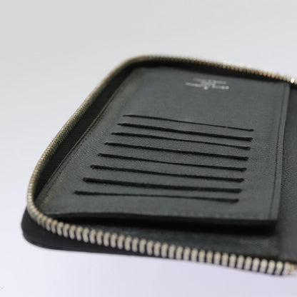 Louis Vuitton Zippy wallet vertical Taïga, GRAY, LEATHER, Wallets