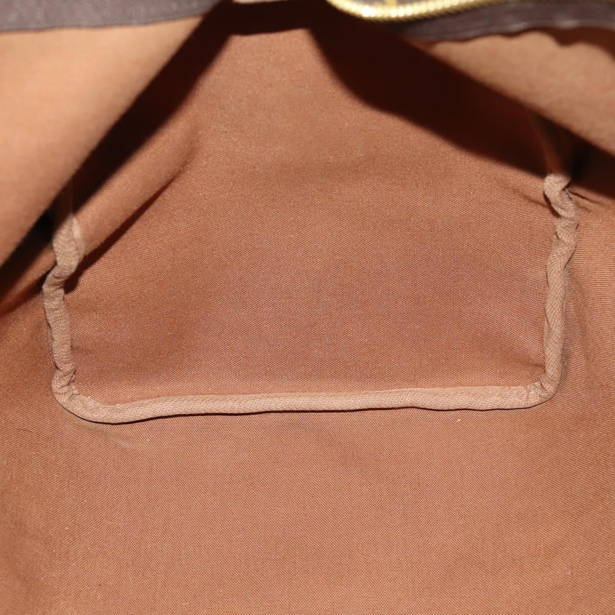 Louis Vuitton Keepall Bag Monogram Canvas, BROWN, CANVAS, Travel bag