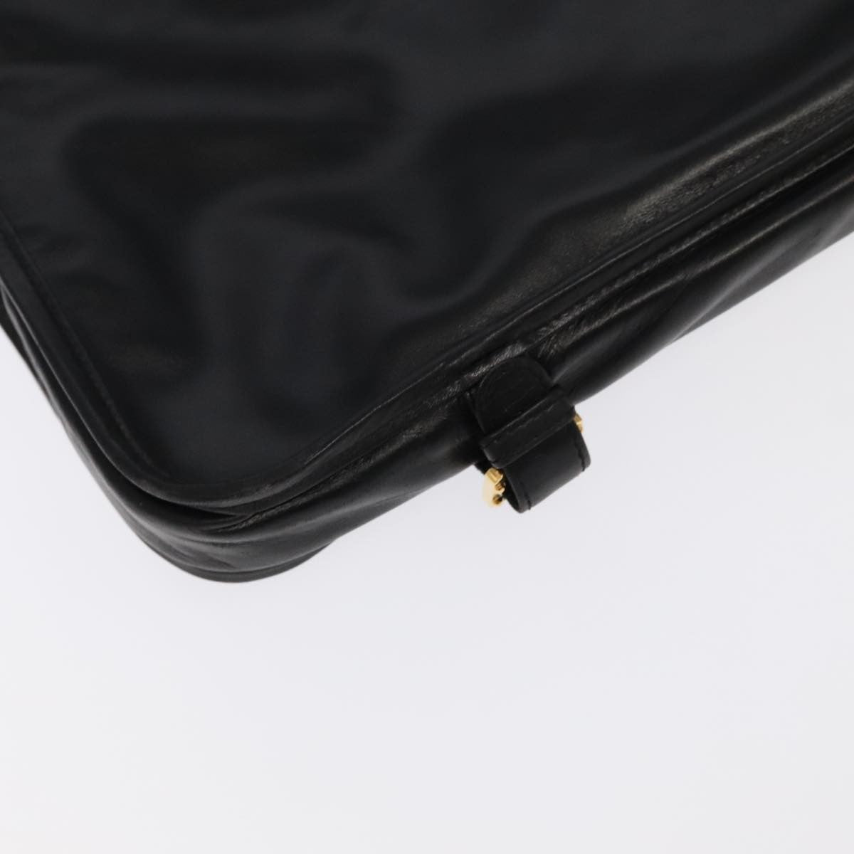 Loewe Anagram handbag Leather, BLACK, LEATHER, Travel bag