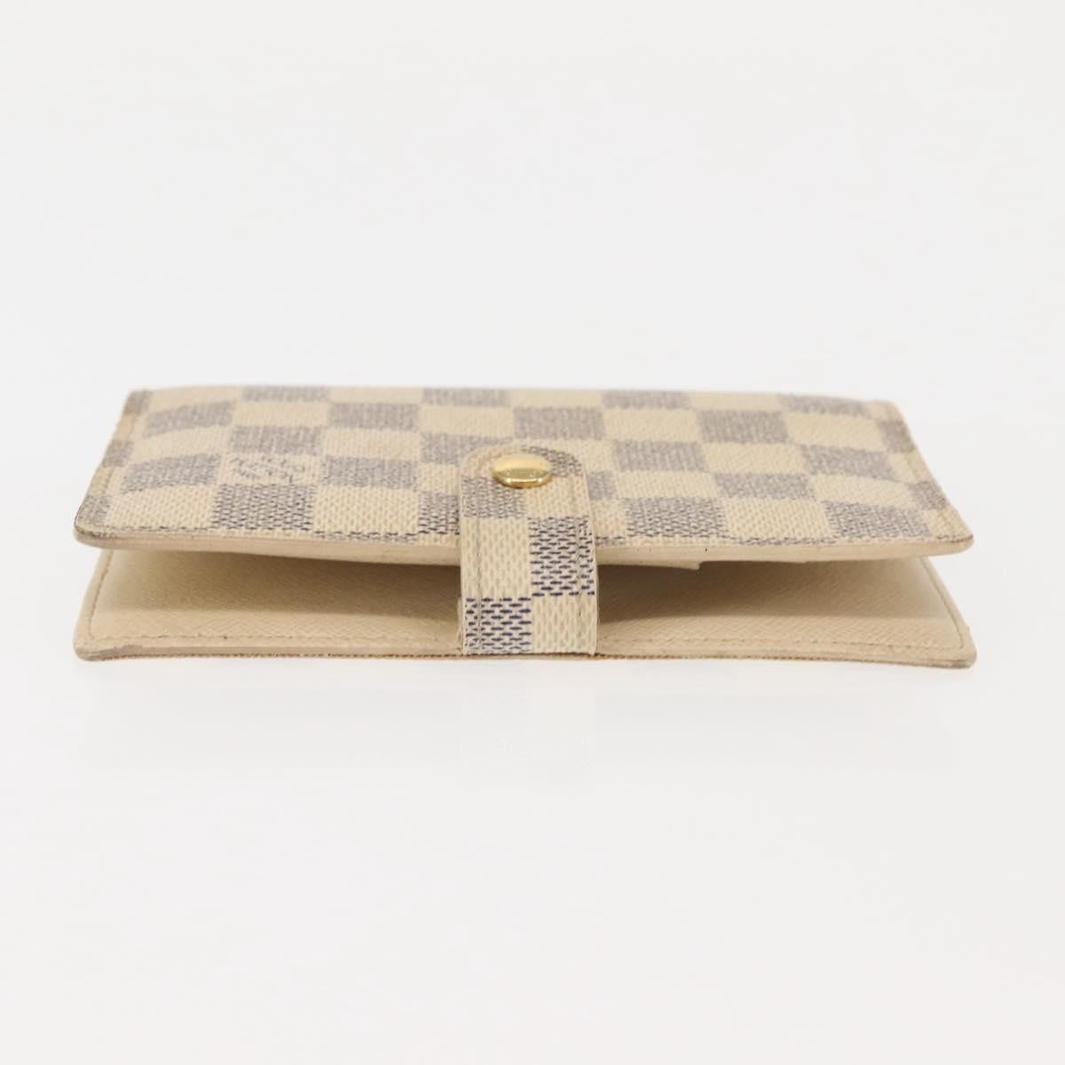Louis Vuitton Agenda Cover Damier Azur, BEIGE, CANVAS, Toiletry Case