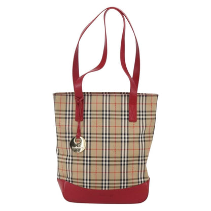 Burberry Nova Check Tote canvas check pattern, BEIGE, CANVAS, Tote bag