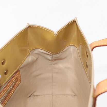 Louis Vuitton Reade Handbag Monogram Vernis, BEIGE, PATENT_LEATHER, Handbag