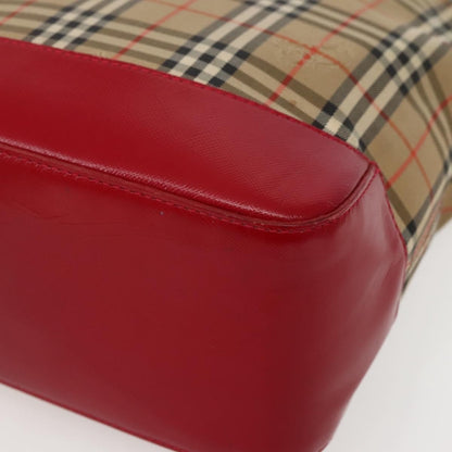 Burberry Nova Check Tote canvas check pattern, BEIGE, CANVAS, Tote bag