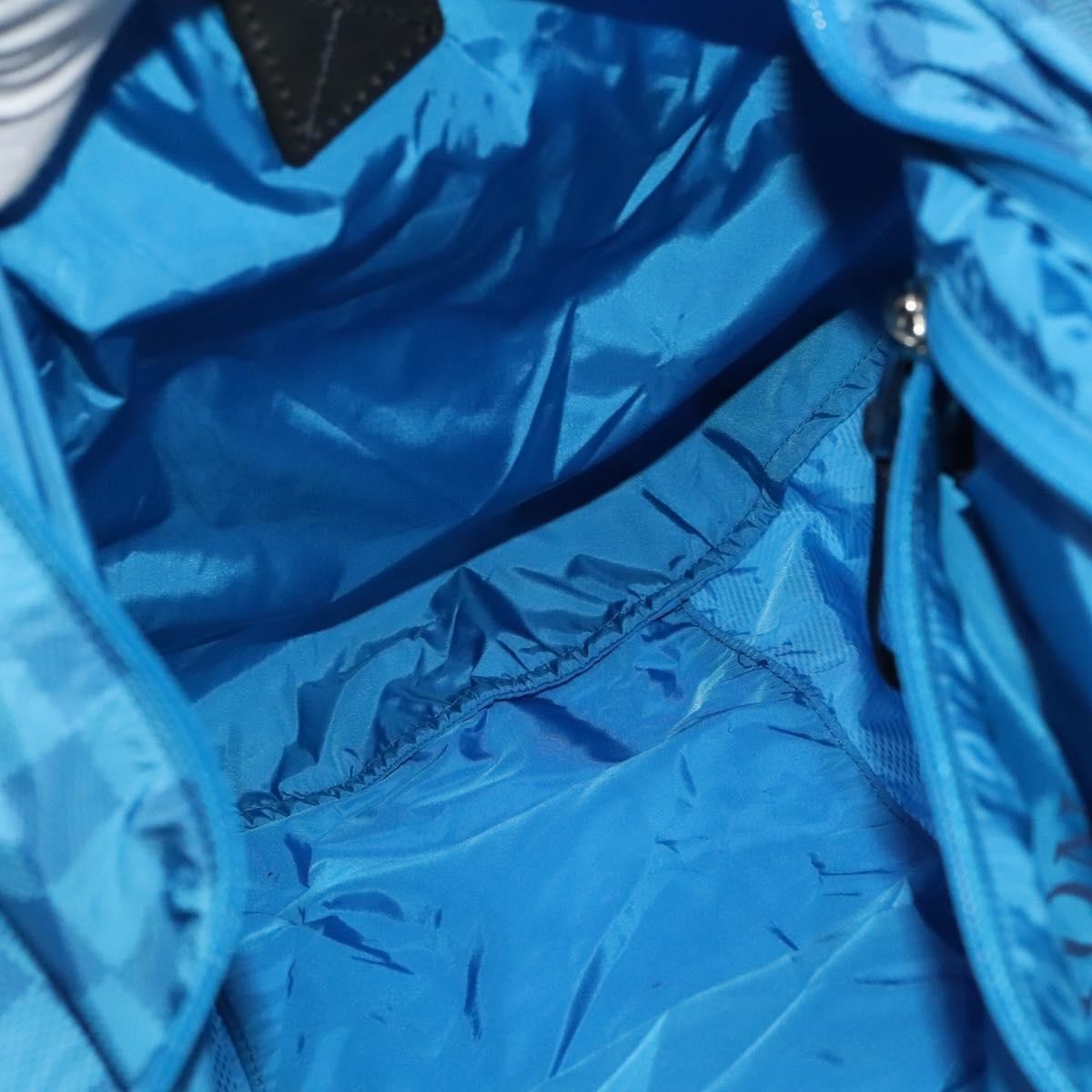 Louis Vuitton Aventure Practical Duffle Bag Damier Nylon, BLUE, NYLON, Travel bag