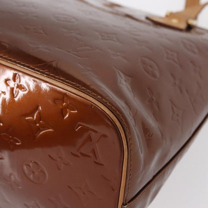 Louis Vuitton Houston Handbag Monogram Vernis, BROWN, PATENT_LEATHER, Handbag