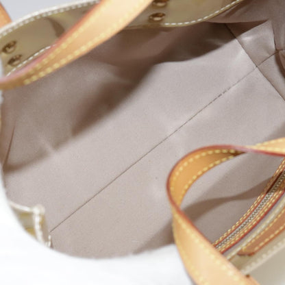 Louis Vuitton Reade Handbag Monogram Vernis, BEIGE, PATENT_LEATHER, Handbag