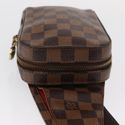 Louis Vuitton Geronimos Waist Bag Damier, Brown, Canvas, Clutch