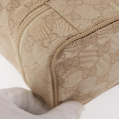 Gucci GG canvas pouch Canvas, BEIGE, CANVAS, Clutche & pouche