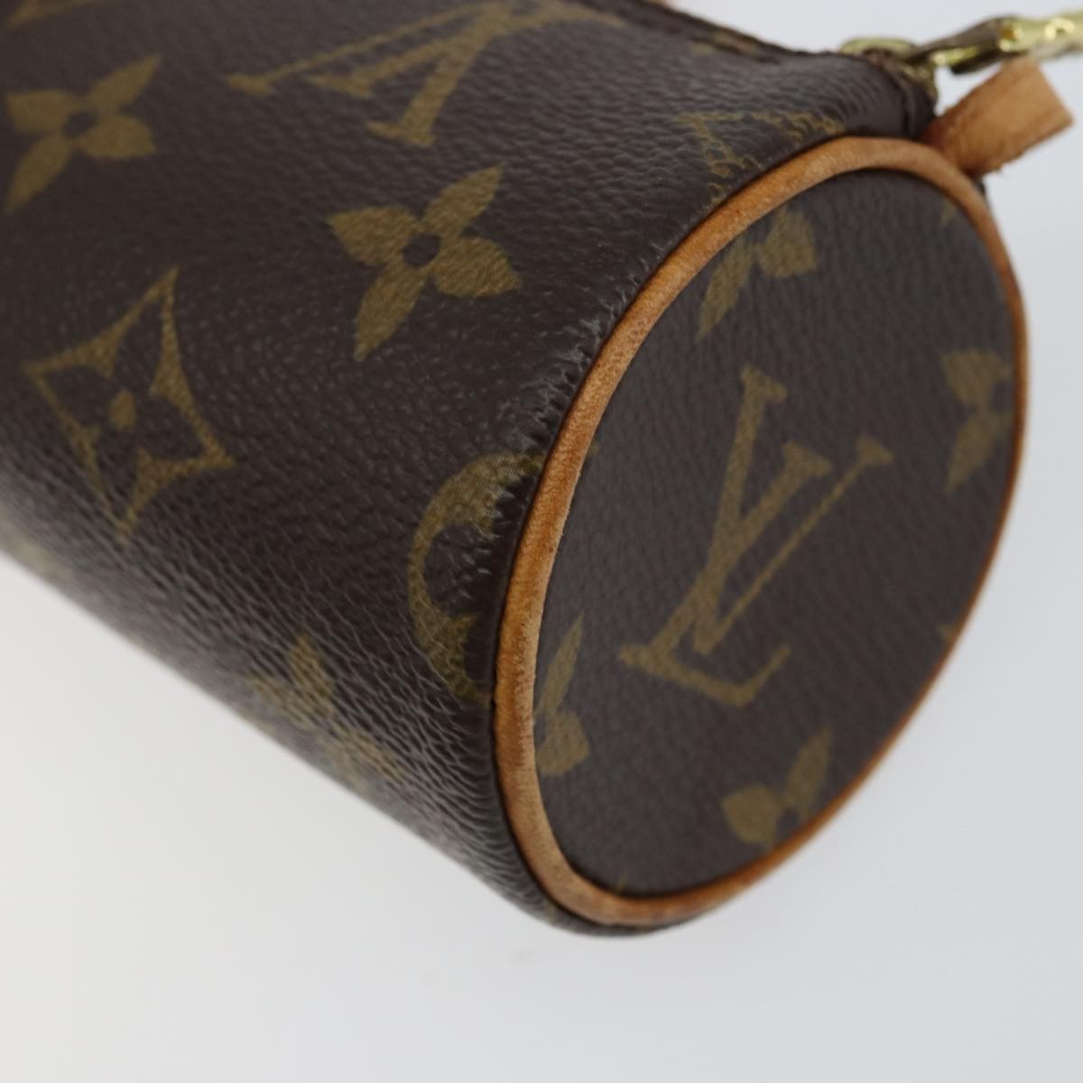 Louis Vuitton Papillon Pochette Monogram Canvas, BROWN, CANVAS, Clutche & pouche