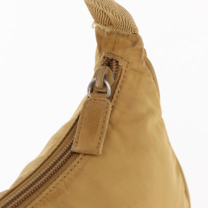 Prada Hobo Tessuto, YELLOW, NYLON, Handbag