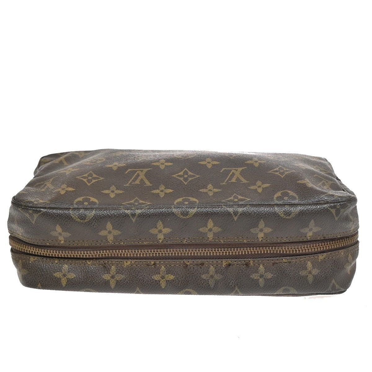 Louis Vuitton Trousse Toilette Monogram Canvas, BROWN, CANVAS, Clutche & pouche