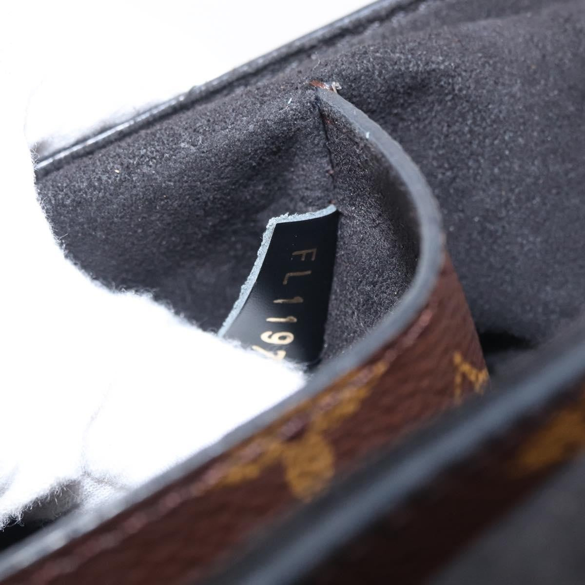 Louis Vuitton One Handle Flap Bag Monogram Canvas and Leather, BROWN, CANVAS, Handbag