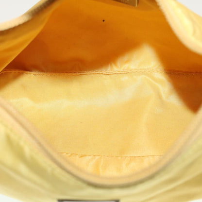 Prada Hobo Tessuto, YELLOW, NYLON, Clutche & pouche