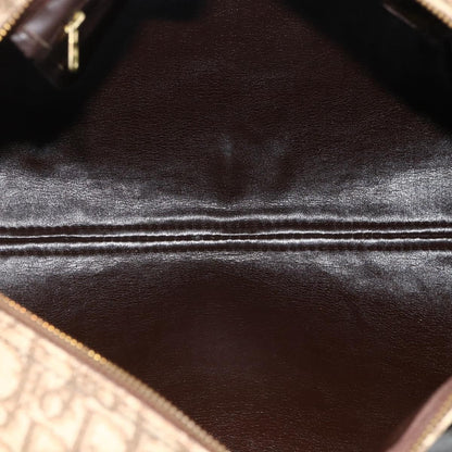 Christian Dior Vintage Trotter Boston Bag Diorissimo Canvas, Beige, Canvas, Handbag