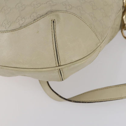 Gucci Vintage Diana Bamboo Shoulder Bag Leather, BEIGE, LEATHER, Shoulder bag