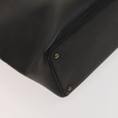 Chanel Vintage Tote Caviar, BLACK, LEATHER, Tote bag