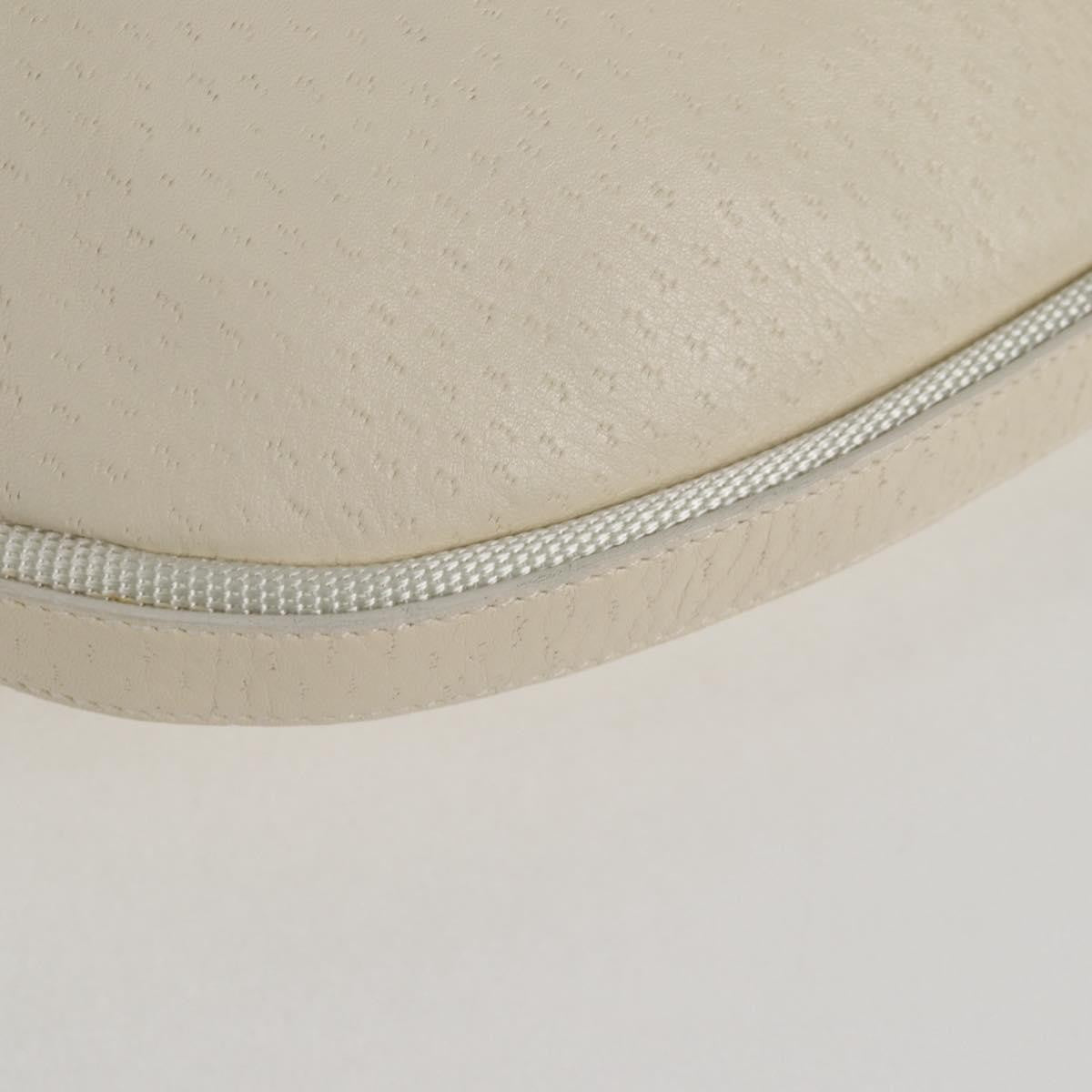 Salvatore Ferragamo Gancini Hobo Leather, BEIGE, LEATHER, Handbag