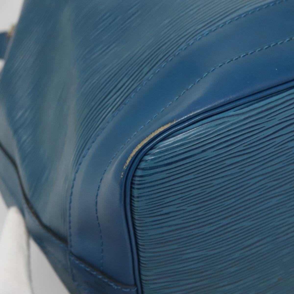 Louis Vuitton Noe Handbag Epi leather, BLUE, LEATHER, Handbag