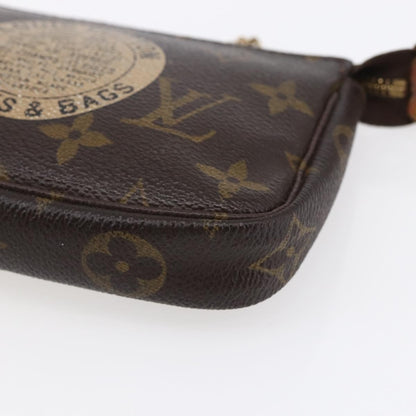 Louis Vuitton Pochette Accessoires Limited Edition Monogram Canvas, BROWN, CANVAS, Clutche & pouche