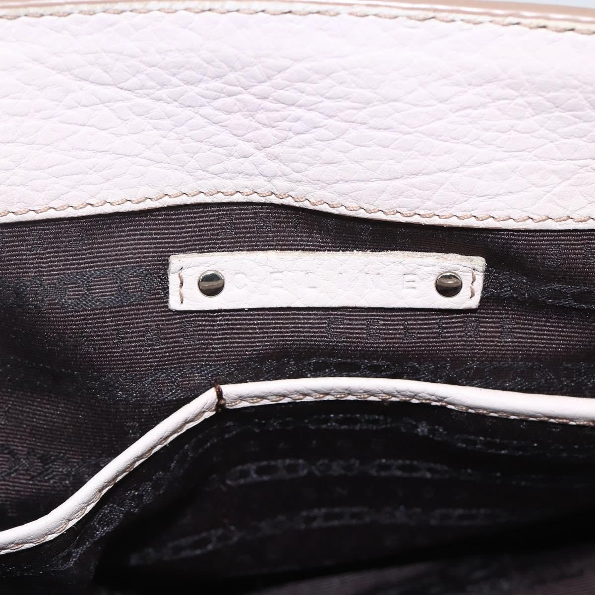 Celine Boogie Satchel Leather, PINK, LEATHER, Handbag