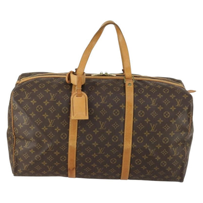 Louis Vuitton Sac Souple Handbag Monogram Canvas, BROWN, CANVAS, Travel bag