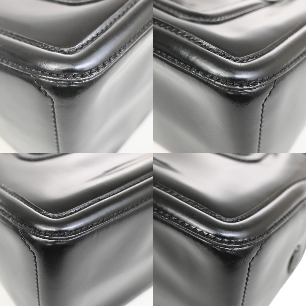 Celine Boogie Satchel Leather, BLACK, LEATHER, Tote bag