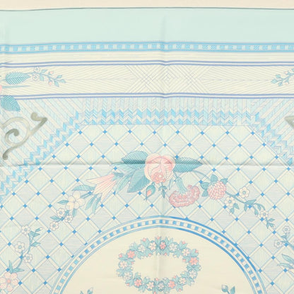 Hermes Carré 90 Silk multicolor, BLUE, SILK, Scarve & shawl
