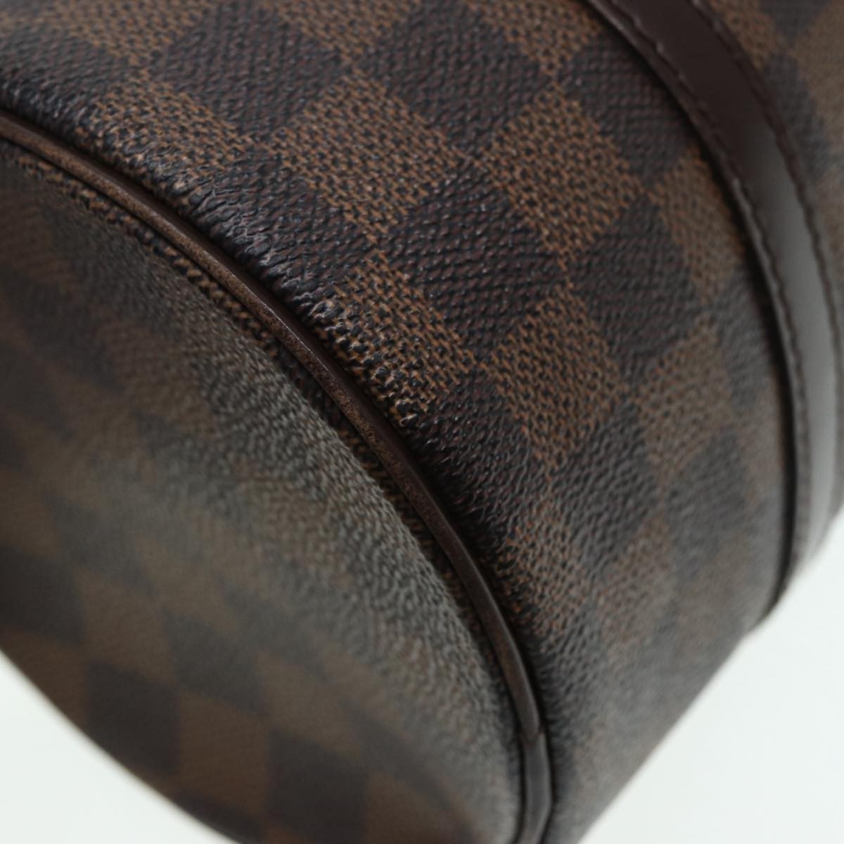 Louis Vuitton Papillon Handbag Damier, BROWN, CANVAS, Handbag