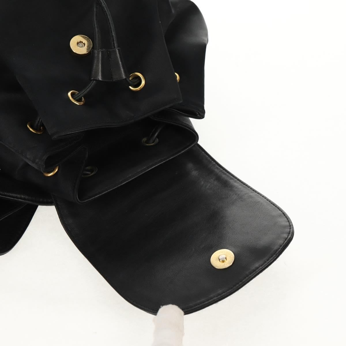 Valentino Garavani Backpack Nylon, BLACK, NYLON, Backpack