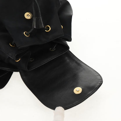 Valentino Garavani Backpack Nylon, BLACK, NYLON, Backpack