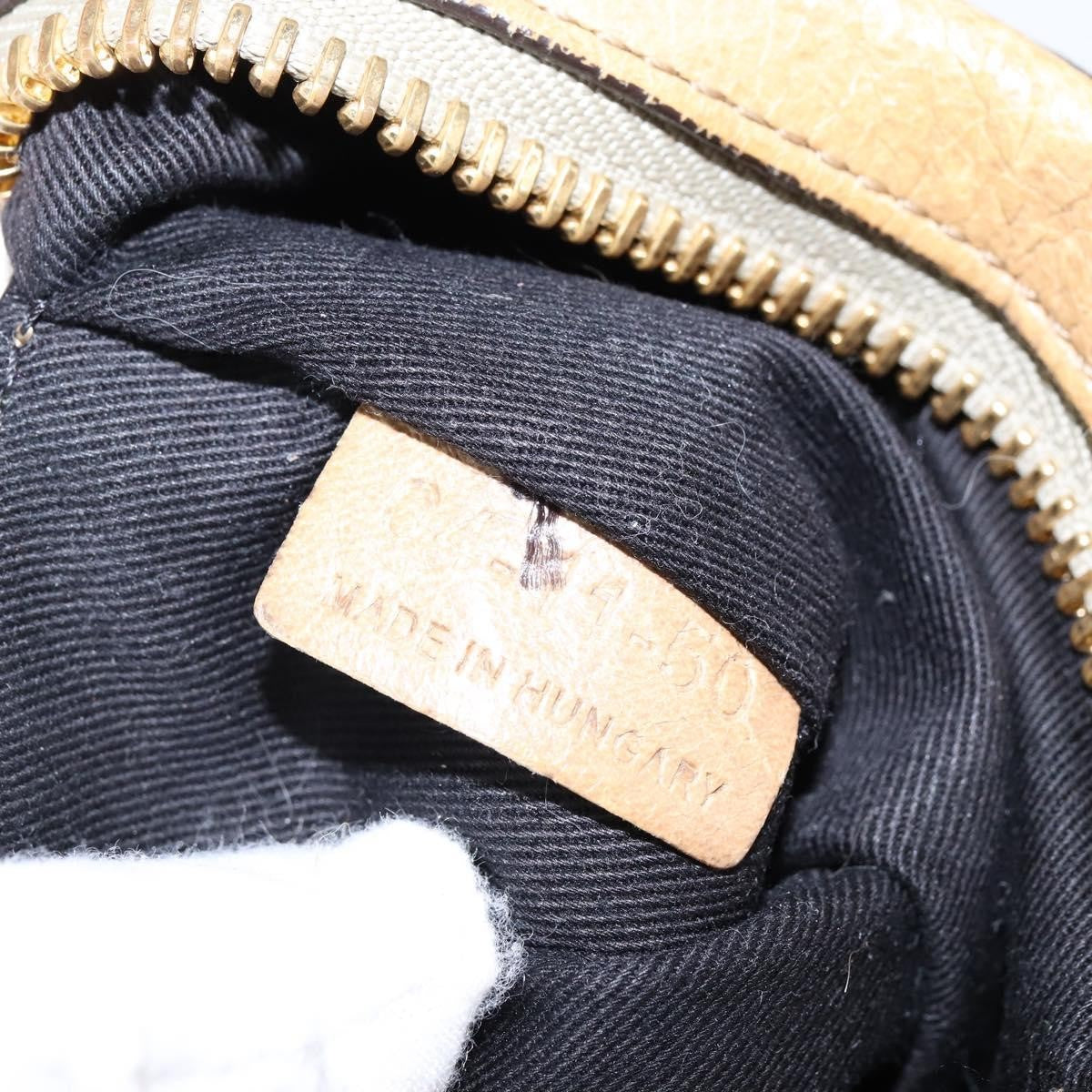 Chloe Ethel Handbag Leather, BEIGE, LEATHER, Handbag