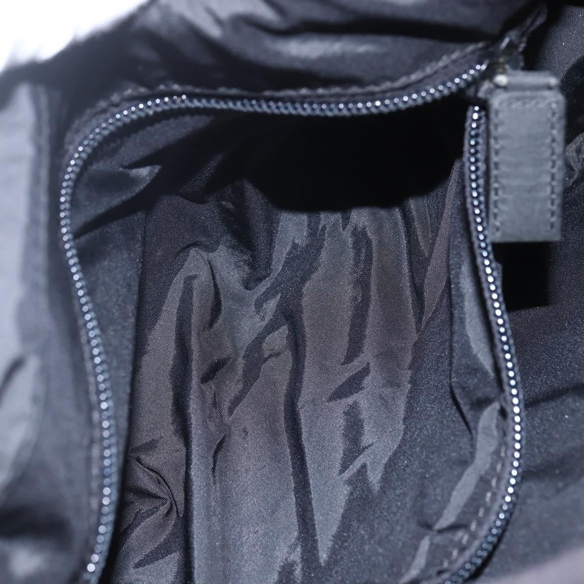 Prada Sport Zip Shoulder Bag Nylon, BLACK, NYLON, Shoulder bag