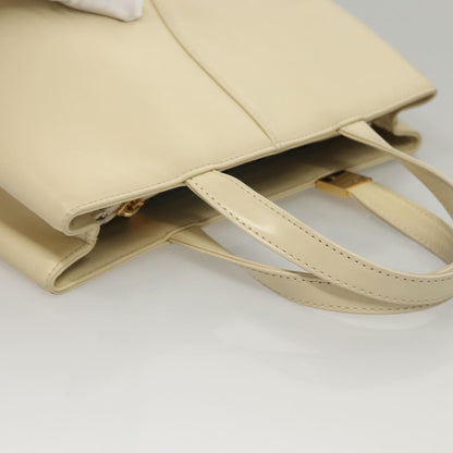 Burberry Vintage Handbag Leather, BEIGE, LEATHER, Handbag