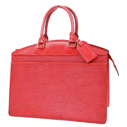 Louis Vuitton Riviera Handbag Epi Leather, RED, LEATHER, Handbag