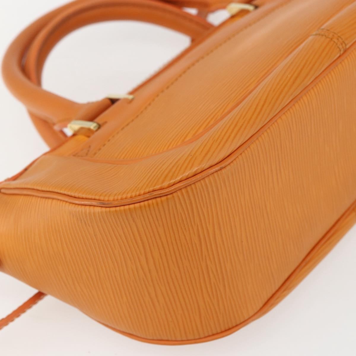 Louis Vuitton Danura Handbag Epi, ORANGE, LEATHER, Handbag
