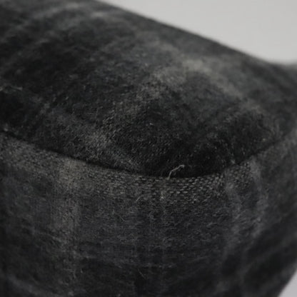 Salvatore Ferragamo Shoulder Bag Wool, GRAY, WOOL, Shoulder bag