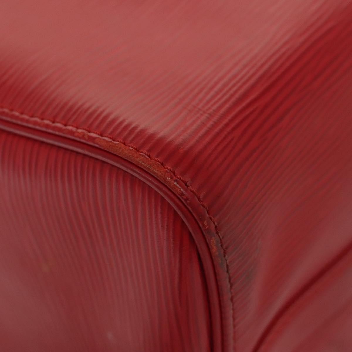 Louis Vuitton Speedy Handbag Epi Leather, RED, LEATHER, Handbag