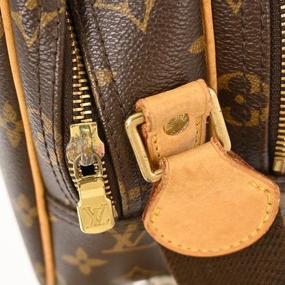 Louis Vuitton Reporter Bag Monogram Canvas, BROWN, CANVAS, Shoulder bag