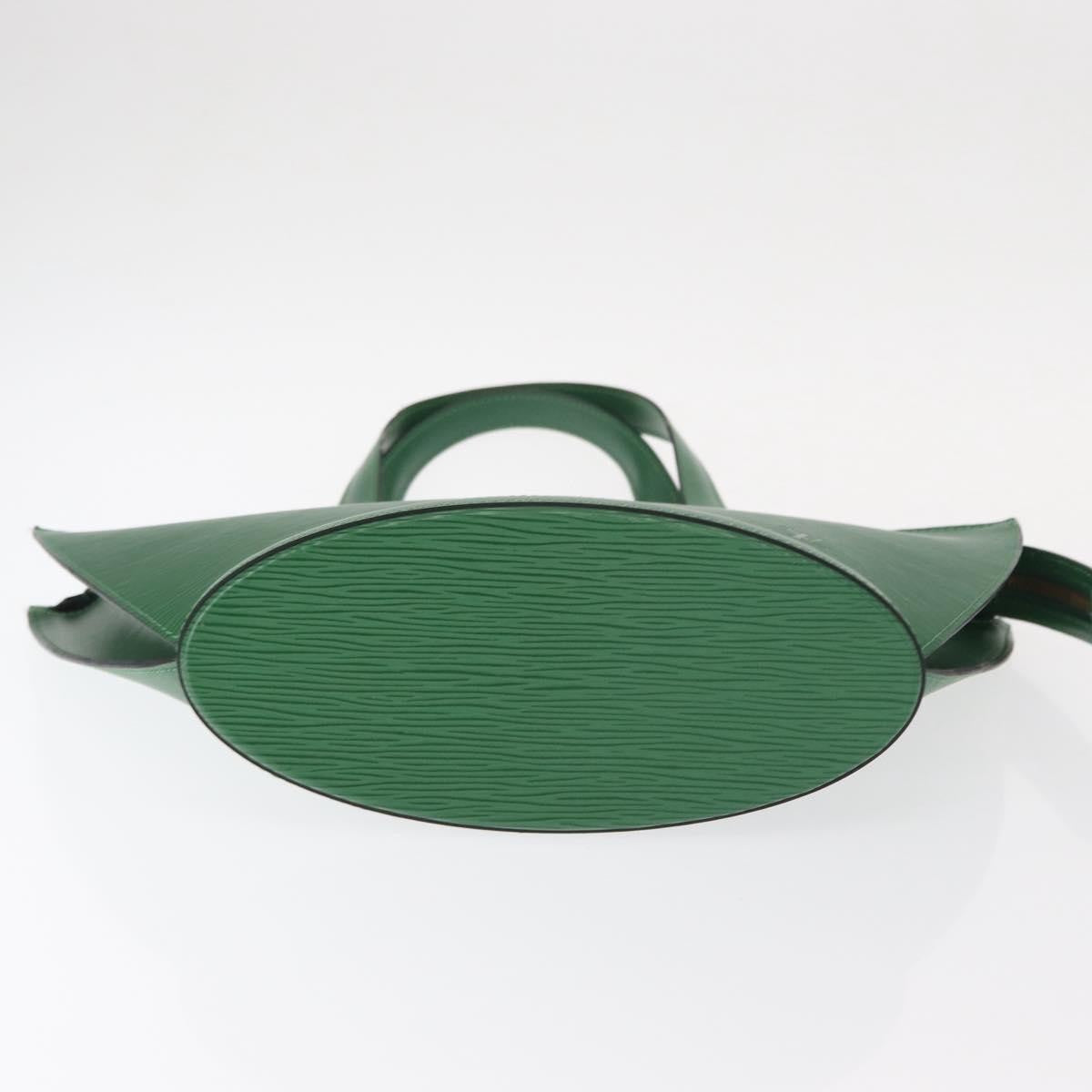 Louis Vuitton Saint Jacques Handbag Epi Leather, GREEN, EPI LEATHER, Handbag