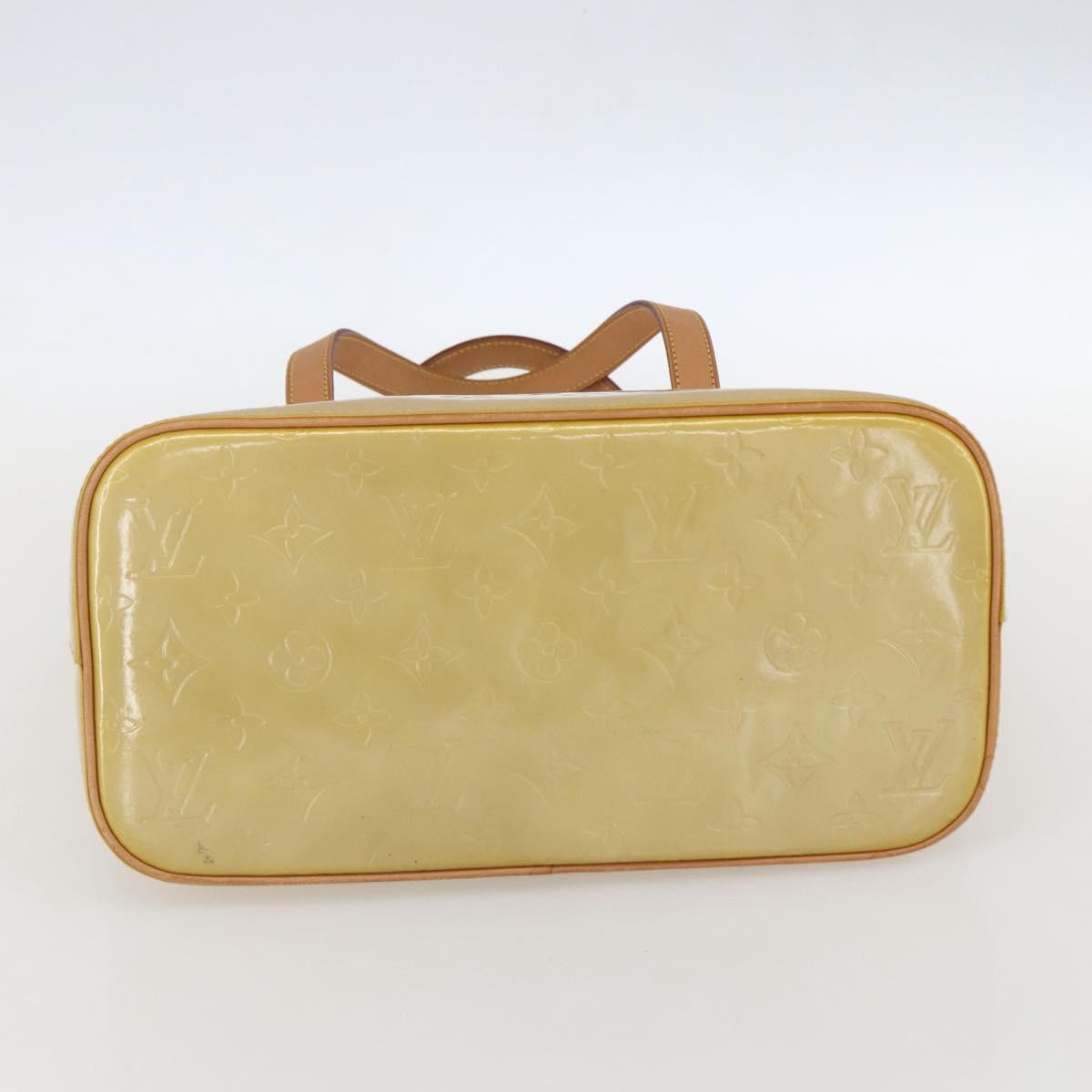 Louis Vuitton Houston Handbag Monogram Vernis, BEIGE, PATENT_LEATHER, Handbag