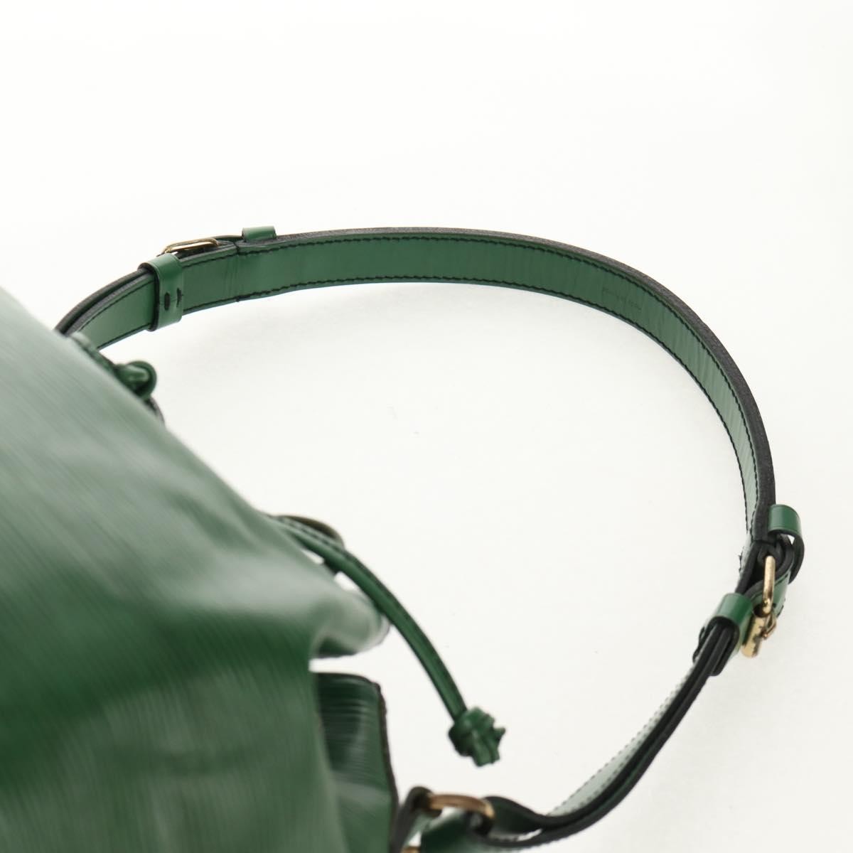 Louis Vuitton Petit Noe Handbag Epi Leather, GREEN, LEATHER, Shoulder bag